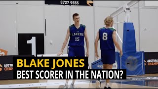 Is Blake Jones the BEST SCORER in the country Drops 38pts 17reb in National Championship game [upl. by Stanislaus]