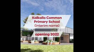 Kalkallo Common Primary School interim name – school design [upl. by Bonn]