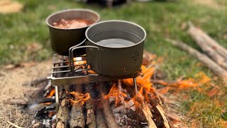 Titanium Vs Stainless Steel Bushcraft amp Camp cooking gear that fits your needs [upl. by Normy]