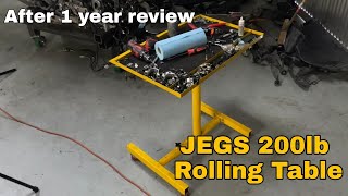 JEGS Rolling Work Table Review 55581420 [upl. by Terryn]