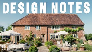 Inside a 16thCentury Farmhouse Nestled in The English Countryside  Design Notes [upl. by Olegna194]