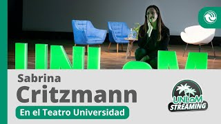 UNLaM Streaming  Sabrina Critzmann en el Teatro Universidad [upl. by Cahn]