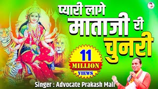 Pyari laage O Mataji Ri Chunari ll प्यारी लागे ओ माताजी री चुनरी ll Advocate Prakash Mali Goyali [upl. by Nnylaehs]