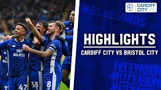 HIGHLIGHTS  CARDIFF CITY vs BRISTOL CITY [upl. by Roybn302]