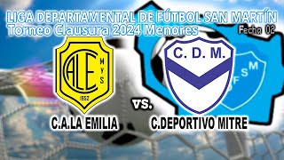 240727 TLDFSM Clausura F02 7maDiv  CALa Emilia vs CDMitre [upl. by Atcele]