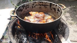 Real Authentic Jamaican Brown Stew Chicken [upl. by Northrup]