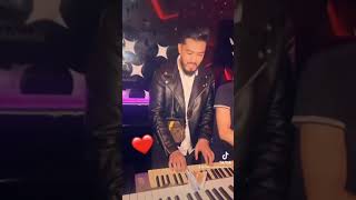 Cheikh amine Marseille duo Cheb Racim et Sidou japonais au clavier live MEDEHETTE [upl. by Erialcyram]