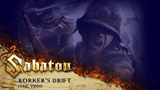 SABATON  Rorkes Drift Official Lyric Video [upl. by Nosyaj343]