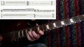 How to Play  quotSAWED OFF SHOTGUNquot w tabs Solo Included  THE GLORIOUS SONS guitar Lesson [upl. by Hnil738]