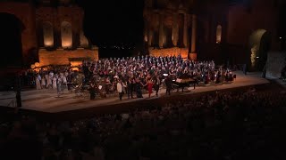 quotPUCCINI SUITESquot AL TEATRO ANTICO DI TAORMINA  CORO LIRICO SICILIANO 2024 [upl. by Estrin]