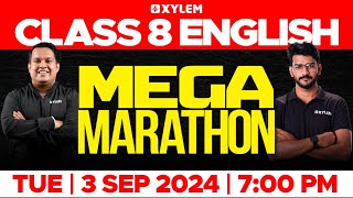 Class 8 English  Mega Marathon  Xylem Class 8 [upl. by Francesco]