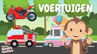 Voertuigen voor kinderen treinen vliegtuigen en autos 🚒  Woordjes leren [upl. by Liuqnoj8]