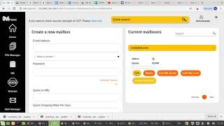 How to Create Email Accounts in your OVIPanel [upl. by Bettye]