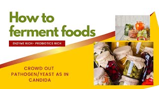 Fermented food recipe [upl. by Beisel323]