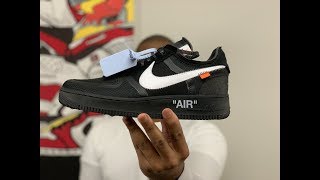 IS OFF WHITE RESALE DEAD  UNBOXING The 2018 Nike Air Force 1 quotThe Tenquot [upl. by Duval]