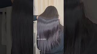 smoothing hair treatment with curly hair 😍 shorts youtubeshorts [upl. by Mun]