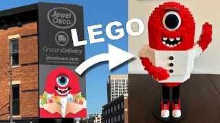 I built Jewel Oscos Mascot JOJO out of LEGO [upl. by Pember]