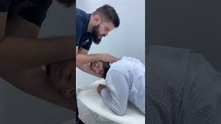 Cervicothoracic HVLA Technique osteo [upl. by Roy]