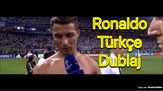 Cristiano Ronaldo Türkçe Dublaj [upl. by Bain]