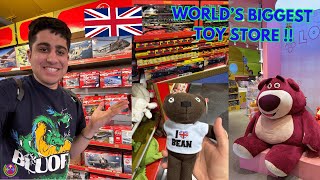 WORLDs BIGGEST TOY STORE in LONDON  5 FLOORS TOY STORE  EP  7 🚂😍🎁 [upl. by Odareg214]