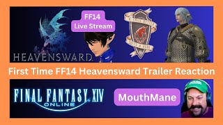 First Time FF14 Heavensward Trailer Reaction [upl. by Hedges]