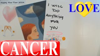 CANCER JANUARY 2024 HEY YOU SWEET GIRL BE MY WIFE I LOVE YOU SO MUCH Cancer Tarot Reading [upl. by Nalek904]