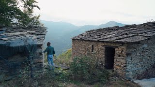 1 First days at my cabin in the Italian Alps [upl. by Ellatnahc604]