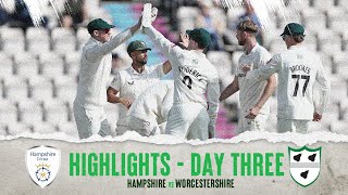 BOLD Libby reaches HALF CENTURY 👏  Hampshire vs Worcestershire Day Three Highlights 🍐 [upl. by Akemyt247]