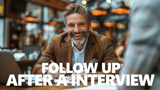 When Should You Follow Up After Sales Interview [upl. by Gerrald]