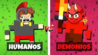 Enfrenté a HUMANOS VS DEMONIOS DURANTE 100 AÑOS 😰👿 INVICTOR 2 [upl. by Nahtanha]