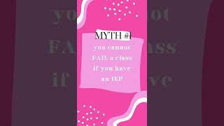 IEPs come protections however there are three myths going around about IEP’s [upl. by Anyahs]