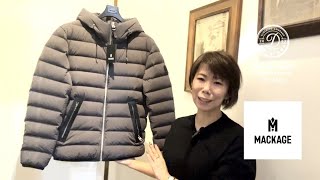 【MACKAGE】MACKAGEが誇る、最強ストレッチダウンJACKをご紹介致しました。 [upl. by Euseibbob352]