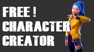 Free Character Creator  Ready Player Me for Unreal Engine Unity and VR [upl. by Gathard]