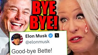 Bette Midler REMOVED From Twitter After INSANE Tweet  Elon Musk Gets The LAST LAUGH [upl. by Consuela111]