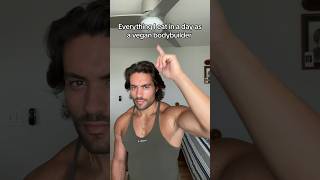 🥦 Vegan Bodybuilder Full Day Of Eating shorts [upl. by Nawek]