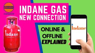 Indane Gas New Connection How to Apply Indane  Online amp Offline Explained [upl. by Cullin]