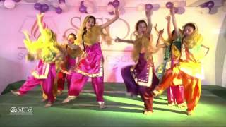 Gidda Folk Dance of Punjab  South End Public School Fest13 [upl. by Verina]