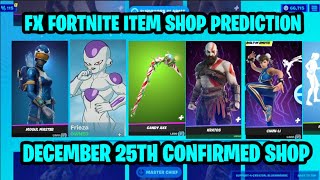 December 25th 2023 Fortnite Item Shop CONFIRMED  Fortnite Early Item Shop Prediction December 25th [upl. by Eyr114]