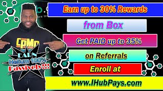 WAITING FOR IHUB GLOBAL HELIUM BOX IS IHUB A SCAM UP TO 30 REWARDS PASSIVELY UP TO 35 ON REFERRALS [upl. by Einberger]