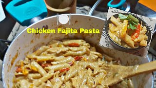 Chicken Fajita Pasta Recipe  One Pot Pasta  Qitchen Delights [upl. by Michele]