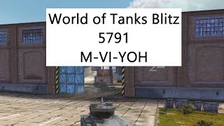 5791 M VI Yoh World of Tanks Blitz [upl. by Roydd620]