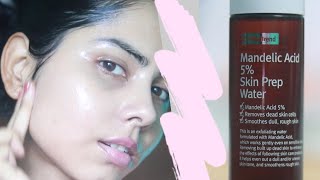 BY WISHTREND Mandelic Acid 5 Skin Prep Water Review  Chemical Exfoliation  AHA TONER [upl. by Kristien194]