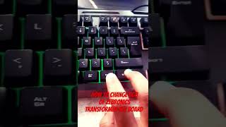 how to change rgb of zebronics keyboard [upl. by Hefter870]