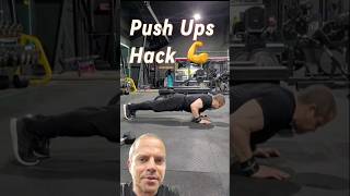 Push Up Hack  How To Do More Push Ups 💪 [upl. by Riggall]