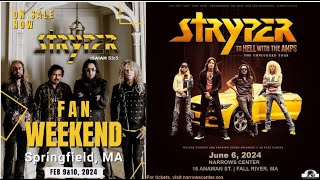 STRYPER to head out on TO HELL WITH THE AMPS UNPLUGGED TOUR 2024  1st date unveiled [upl. by Gavini]