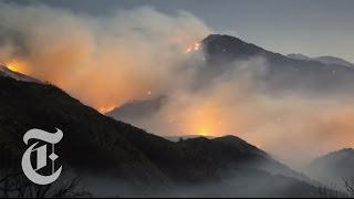 The Science of Mudslides  How It Happens  The New York Times [upl. by Ameyn]