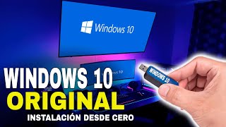 como formatear tu PC e INSTALAR Windows 10 ORIGINAL desde USB Instala Windows 10 ASÍ202320242025 [upl. by Anana]