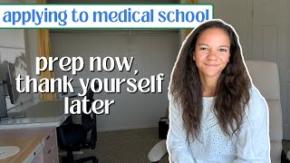 5 Things to Do NOW if Applying to Medical School Next Cycle [upl. by Kowal]