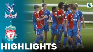 Liverpool vs Crystal Palace 16  Highlights  U18 Premier League Cup 02092023 [upl. by Eemak247]