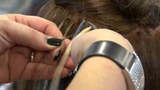 Hirutube  Cómo hacer extensiones en el cabello [upl. by Rebane]